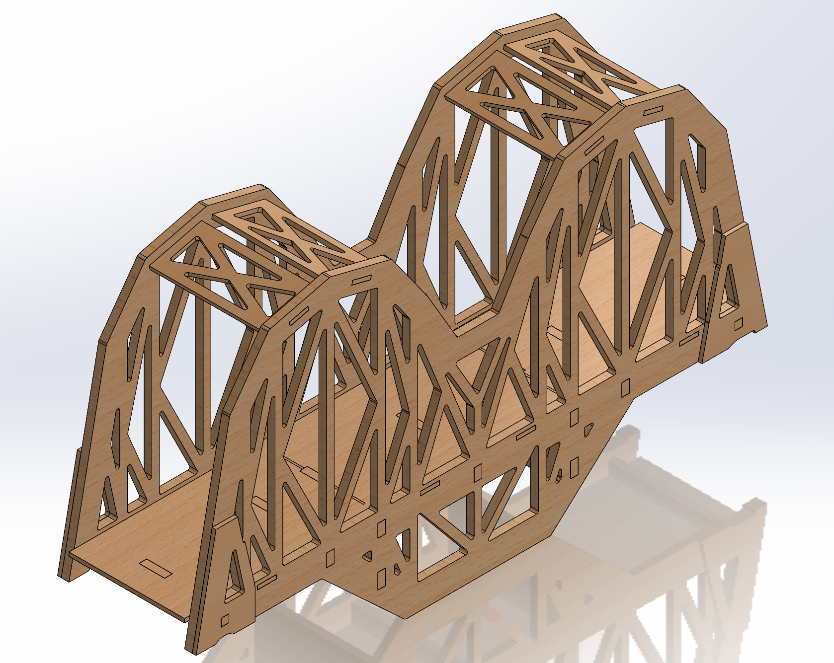 SolidWorks bridge analysis