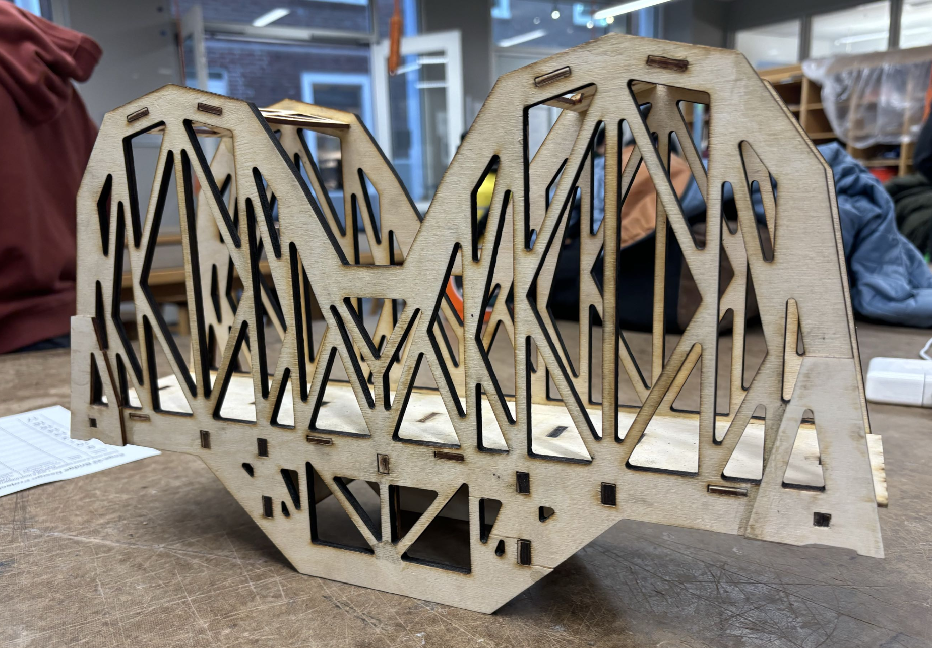 Bridge after testing
